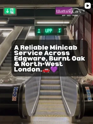 A reliable minicab service across Edgware, Burnt Oak and North West London.